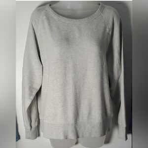 Gap Light Gray Women's Crew Neck Sweater